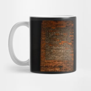 Faded Whiskey Wall Advertisement Mug